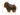 Back view of the KONG Sherps Yak dog toy showing fluffy texture and reinforced seams