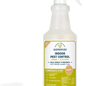 Wondercide Flea Tick And Mosquito Control Spray 32 oz.- Lemongrass