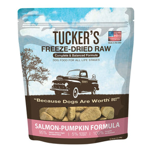 Tucker's Freeze Dried Raw Salmon-Pumpkin Formula - 14 oz