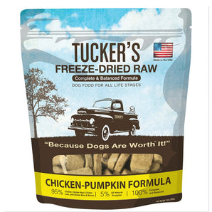 Tucker's Freeze Dried Raw Chicken-Pumpkin Formula - 14 oz