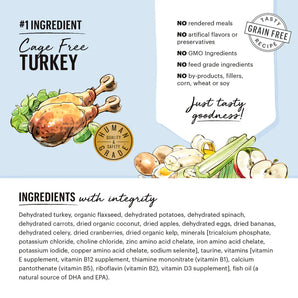 The Honest Kitchen Grain Free Turkey Recipe - 10 lb