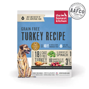 The Honest Kitchen Grain Free Turkey Recipe - 10 lb