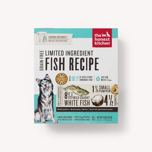 The Honest Kitchen Grain Free Limited Ingredient Fish Recipe - 4 lb