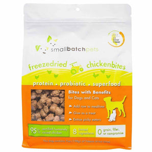 Smallbatch Pets Freeze Dried Chicken Bites/Super Booster - 7 oz