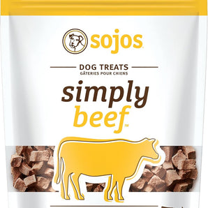 Sojos Simply Beef Dog Treats - 4 oz