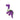 Godog Dinos Bruto The Brontosaurus Dog Toy Purple Large