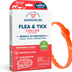Wondercide Flea And Tick Collar For Dogs-Peppermint