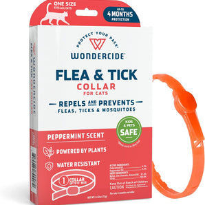 Wondercide Flea and Tick Collar for Cats-Peppermint