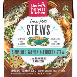 The Honest Kitchen Simmered Salmon & Chicken One Pot Stew - 10.5 oz (Case of 6)