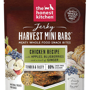 The Honest Kitchen Jerky Harvest Mini Bars Chicken - 4 oz