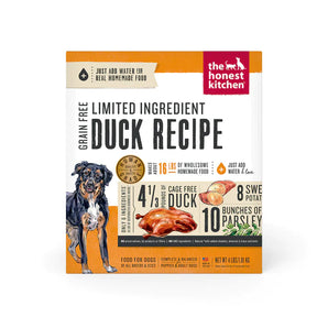 The Honest Kitchen Grain Free Limited Ingredient Duck Recipe - 4 lb