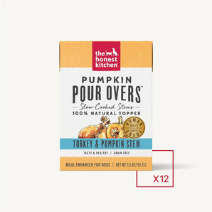 The Honest Kitchen Pumpkin Pour Overs Turkey - 5.5 oz (Case of 12)