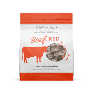 Green Juju Beef Red Whole Food Bites for Dogs - 18 oz