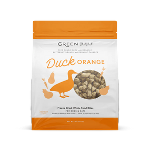 Green Juju Duck Orange Whole Food Bites for Dogs - 18 oz