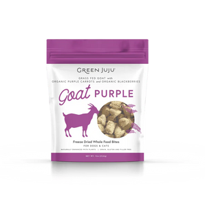 Green Juju Goat Purple Freeze Dried Whole Food Bites - 7.5 oz