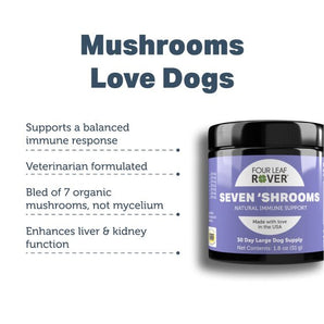 Four leaf Rover - Seven 'Shrooms - Immune Suport