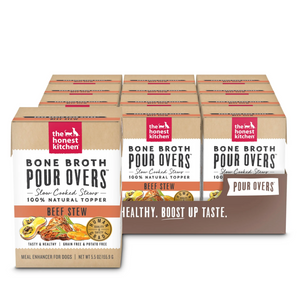 The Honest Kitchen Bone Broth Pour Overs Beef - 5.5 oz (Case of 12)