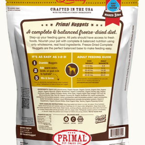 Primal Pet Foods Freeze Dried Nuggets Rabbit Formula - 5.5 oz