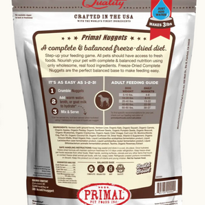 Primal Pet Foods Freeze Dried Nuggets Venison Formula - 14 oz