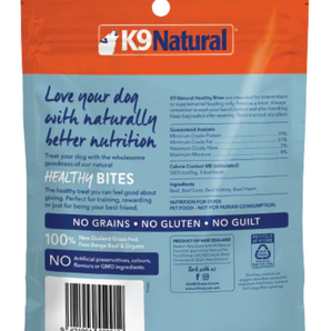 K9 Natural New Zealand Grass Fed Beef Organic Healthy Bites - 1.76 oz