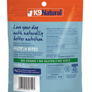 K9 Natural New Zealand Grass Fed Lamb Lung Protein Bites - 1.76 oz