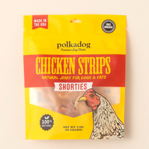 Polkadog Chicken Strip Shorties - 3 oz