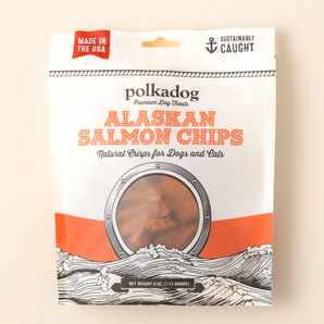 Polkadog Alaskan Salmon Chips - 4 oz