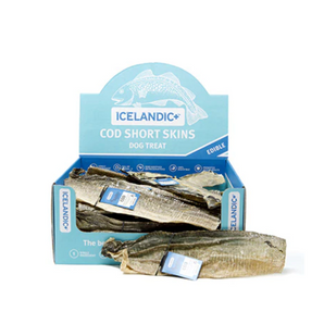 Icelandic+ Cod Short Skins - 36 Count, 1.4 lb