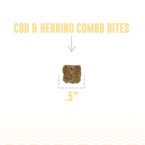 Icelandic+ Cod And Herring Combo Bites - 3 oz