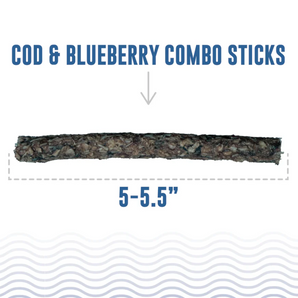 Icelandic+ Cod & Blueberry Combo Sticks - 2 oz