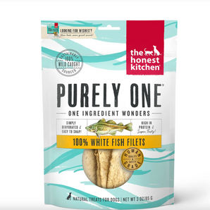 The Honest Kitchen Purely One: 100% White Fish Filets - 3 oz