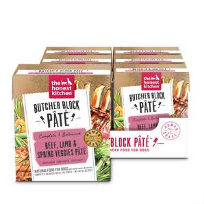 The Honest Kitchen Beef, Lamb & Spring Veggies Butcher Block Pâté 10.5oz. (Case of 6)