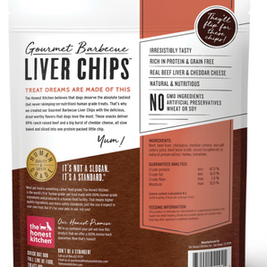 The Honest Kitchen Beef Liver & Cheddar Chips - 4 oz