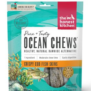 The Honest Kitchen Ocean Chews Crispy Cod Fish Skins - 5.5 oz