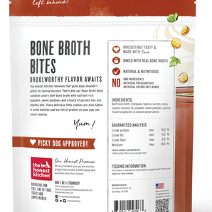 The Honest Kitchen Beef Bone Broth Bites with Sweet Potato - 8 oz