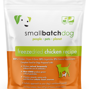 Smallbatch Dog Freeze Dried Chicken Batch - 14 oz