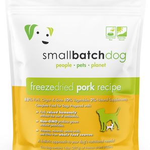 Smallbatch Dog Freeze Dried Pork Batch - 14 oz