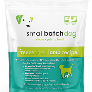 Smallbatch Dog Freeze Dried Lamb Batch - 14 oz