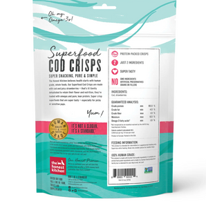 The Honest Kitchen Superfood Cod Crisps Strawberry - 3 oz