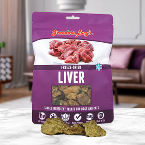 Grandma Lucy's Freeze Dried Liver - 3 oz