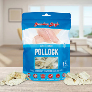 Grandma Lucy's Freeze-Dried Singles Pollock - 1.5 oz