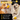 Two dogs playing with a yellow ball, with text highlighting product features.